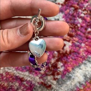 Heart Toggle Bracelet